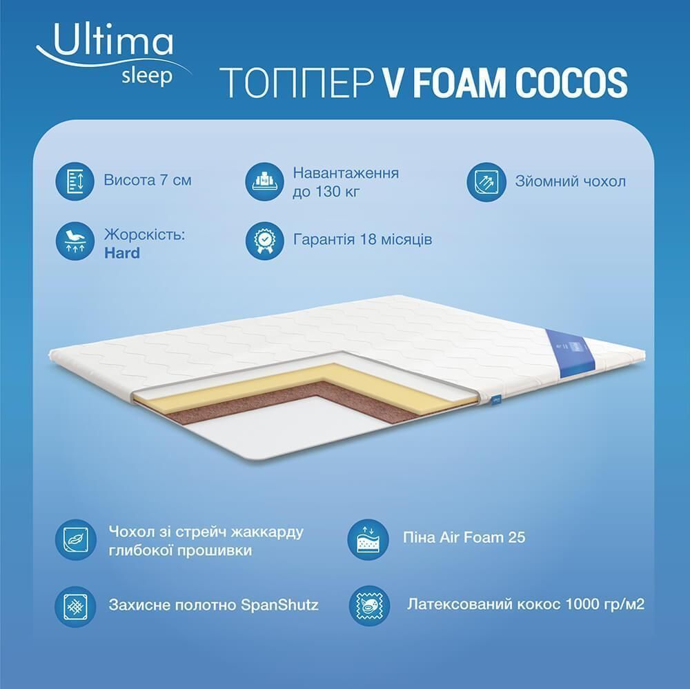 Топпер V Foam Cocos 150х200