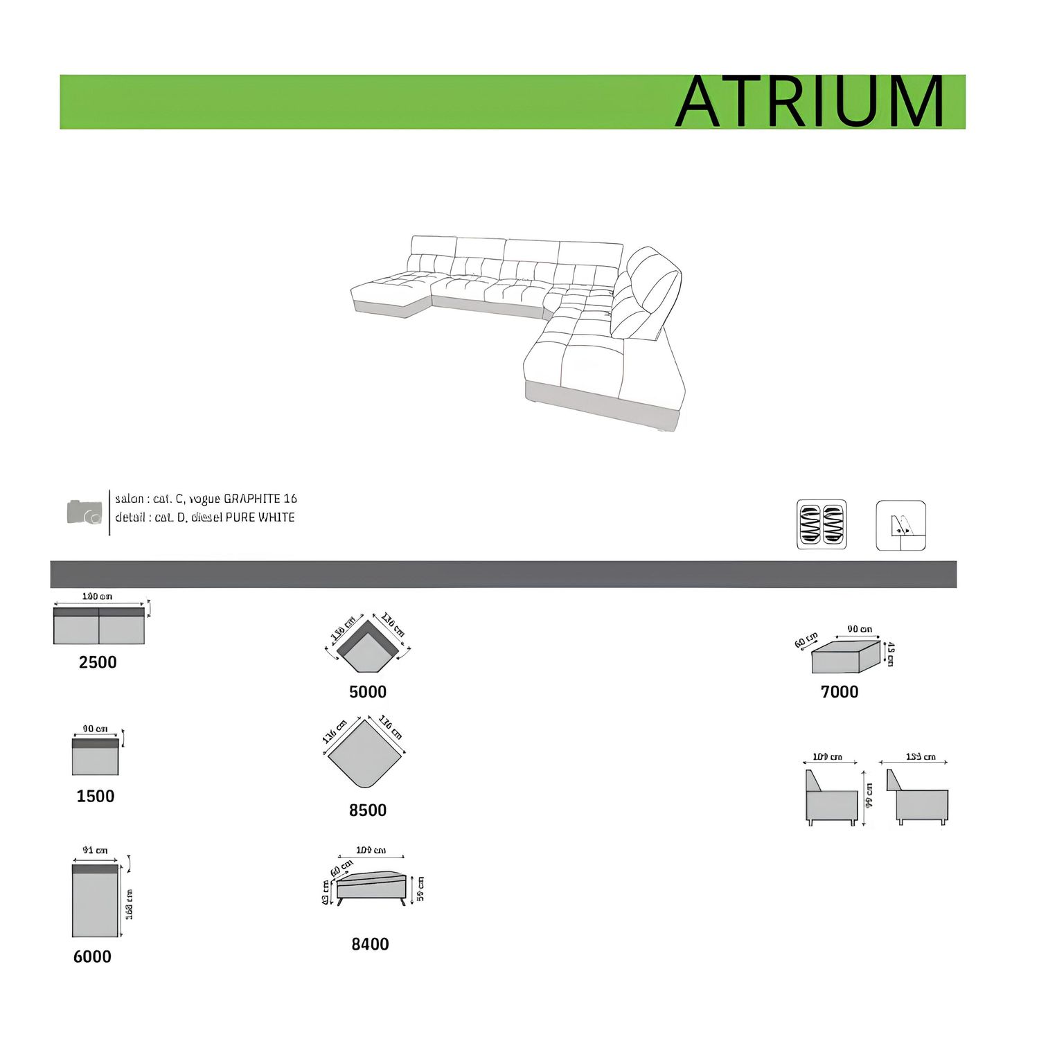Модульна система Atrium / Атріум з вітрини